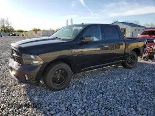 2015 Ram 1500 Tradesman with VIN 3C6RR7KTXFG676335, listed as a Copart auction lot 55204235 with 104,507 mi miles and Salvage title. Bid and sale history available at DreamBid. Image 1.