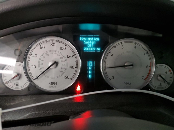 2006 Chrysler 300 C with VIN 2C3LK63H06H346022, listed as a Copart auction lot 74613344 with 200,509 mi miles and Salvage Title. Bid and sale history available at carsss.com. Image 9.