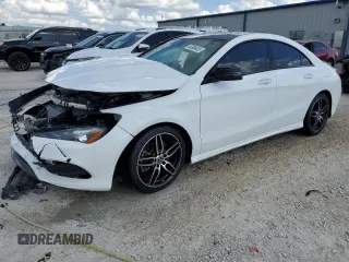 2018 Mercedes-Benz CLA with VIN WDDSJ4EB2JN633178, listed as a Copart auction lot 49388403 with 84,547 mi miles. Bid and sale history available at carsss.com. Image 1.