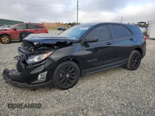 2021 Chevrolet Equinox LS with VIN 2GNAXFEV8M6156881, listed as a Copart auction lot 79236734 with 68,169 mi miles and Salvage title. Bid and sale history available at DreamBid. Image 1.