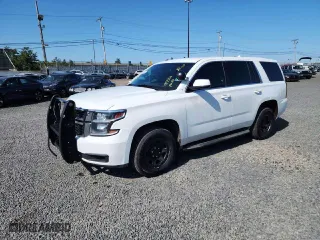 2016 Chevrolet Tahoe Commercial with VIN 1GNSKDEC1GR405102, listed as a Copart auction lot 73126294 with 185,351 mi miles and Clean Title. Bid and sale history available at carsss.com. Image 1.