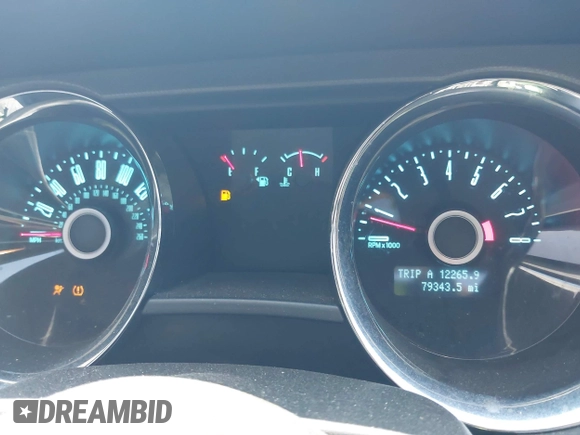 2014 Ford Mustang V6 with VIN 1ZVBP8AM6E5283340, listed as a IAAI auction lot 42412196 with 79,343 mi miles and . Bid and sale history available at DreamBid. Image 7.