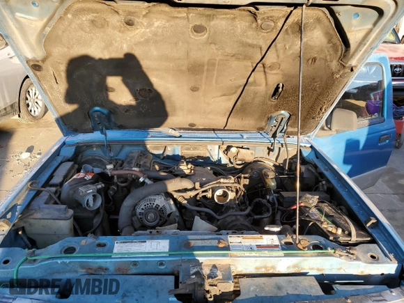 1993 Ford Ranger Splash with VIN 1FTCR10U8PPB08220, listed as a Copart auction lot 83529164 with 284,189 mi miles and Salvage title. Bid and sale history available at DreamBid. Image 11.