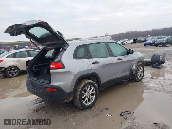 2017 Jeep Cherokee Sport z VIN 1C4PJLAB7HW663474, wystawiony jako IAAI lot #41064896 z przebiegiem 147 693 mil mil oraz . Historia ofert i sprzedaży dostępna na DreamBid. Obrazek 4.
