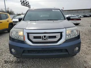 2009 Honda Pilot EX-L with VIN 5FNYF48529B031032, listed as a Copart auction lot 53060365 with 209,608 mi miles and Salvage Title. Bid and sale history available at carsss.com. Image 5.