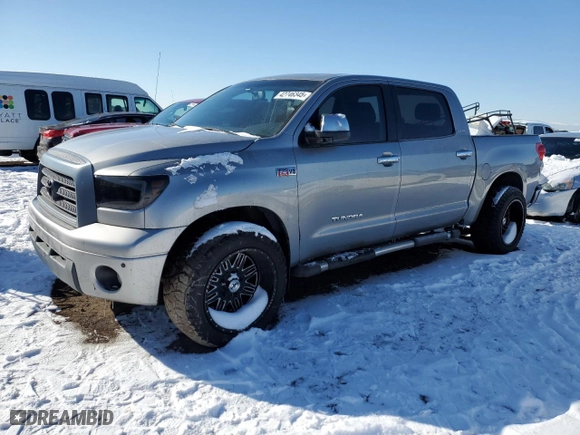 2007 Toyota Tundra LTD with VIN 5TBDV58197S472209, listed as a Copart auction lot 42746345 with 170,896 mi miles and Salvage Title. Bid and sale history available at carsss.com. Image 1.