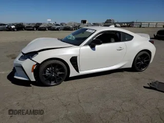 2024 Toyota GR86 Premium with VIN JF1ZNBE12R8758187, listed as a Copart auction lot 73011184 with 806 mi miles and Salvage Title. Bid and sale history available at carsss.com. Image 1.