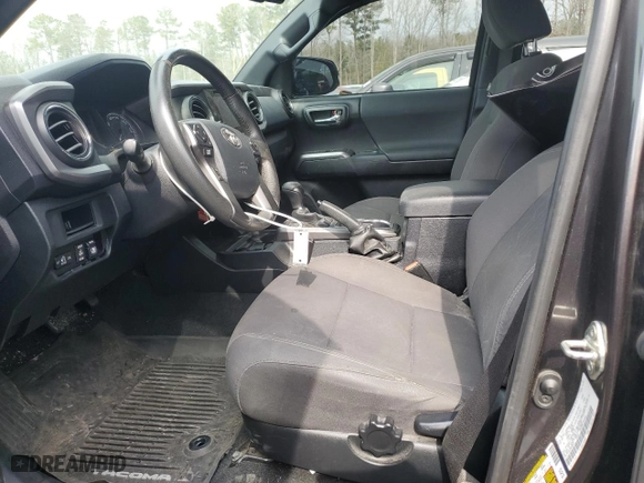 2017 Toyota Tacoma SR5 with VIN 3TMCZ5ANXHM080667, listed as a Copart auction lot 46900815 with 67,134 mi miles and Salvage Title. Bid and sale history available at carsss.com. Image 7.