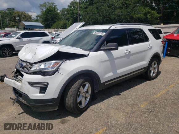 2018 Ford Explorer XLT with VIN 1FM5K7D84JGB26729, listed as a Copart auction lot 59362205 with 140,632 mi miles and Salvage title. Bid and sale history available at DreamBid. Image 1.