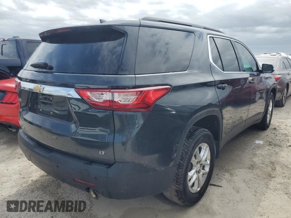 2021 Chevrolet Traverse LT Cloth with VIN 1GNEVGKW7MJ112612, listed as a Copart auction lot 75235074 with 58,744 mi miles and Salvage Title. Bid and sale history available at carsss.com. Image 3.