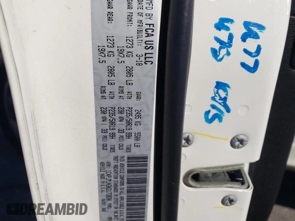 2019 Jeep Cherokee Overland with VIN 1C4PJMJN3KD173830, listed as a Copart auction lot 87229794 with 82,433 mi miles and Salvage title. Bid and sale history available at DreamBid. Image 16.
