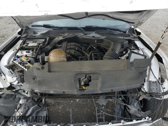 2015 Ford Mustang V6 with VIN 1FA6P8AM2F5358062, listed as a Copart auction lot 60034595 with 128,750 mi miles and Salvage title. Bid and sale history available at DreamBid. Image 11.