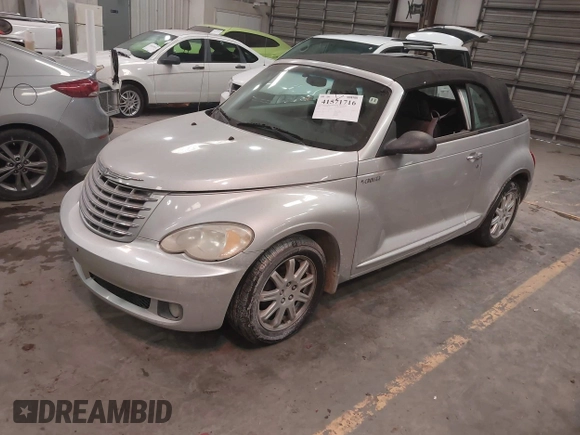 2006 Chrysler PT Cruiser Touring with VIN 3C3JY55E56T291173, listed as a IAAI auction lot 41571716 with 110,634 mi miles. Bid and sale history available at carsss.com. Image 2.