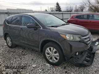 2014 Honda CR-V EX with VIN 5J6RM4H50EL095744, listed as a Copart auction lot 50122875 with 121,084 mi miles and Salvage Title. Bid and sale history available at carsss.com. Image 4.