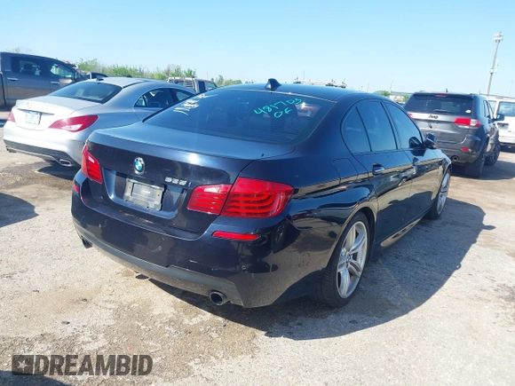 2014 BMW 5 Series 535i with VIN WBA5B1C50ED481703, listed as a IAAI auction lot 41856996 with 105,057 mi miles and . Bid and sale history available at DreamBid. Image 4.