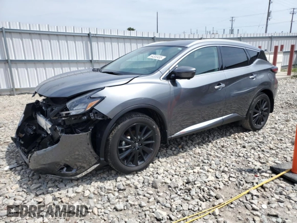 2023 Nissan Murano SL z VIN 5N1AZ2CS2PC116677, wystawiony jako Copart lot #64300485 z przebiegiem 17 222 mil mil oraz Szkoda całkowita • Salvage title. Historia ofert i sprzedaży dostępna na DreamBid. Obrazek 1.
