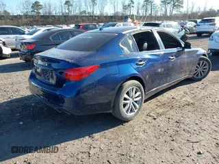 2018 Infiniti Q50 RED SPORT 400 with VIN JN1FV7AR9JM481641, listed as a IAAI auction lot 42040600 with 40,840 mi miles. Bid and sale history available at carsss.com. Image 4.