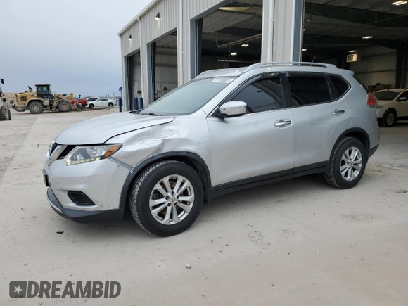 2014 Nissan Rogue S with VIN 5N1AT2MK5EC765404, listed as a Copart auction lot 51100685 with 171,542 mi miles and Clean Title. Bid and sale history available at carsss.com. Image 1.