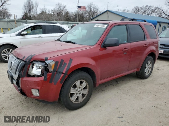 2010 Mercury Mariner with VIN 4M2CN8B75AKJ27950, listed as a Copart auction lot 44374895 with 173,236 mi miles and Salvage title. Bid and sale history available at DreamBid. Image 1.