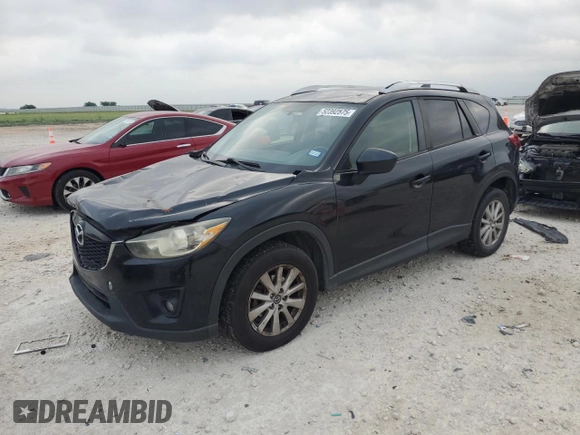 2015 Mazda CX-5 Touring with VIN JM3KE4CYXF0446370, listed as a Copart auction lot 52392575 with 132,419 mi miles and Salvage Title. Bid and sale history available at DreamBid. Image 1.