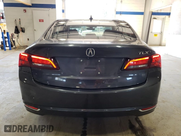 2015 Acura TLX V6 Tech with VIN 19UUB2F54FA003630, listed as a Copart auction lot 49121895 with 171,987 mi miles and Salvage Title. Bid and sale history available at carsss.com. Image 6.