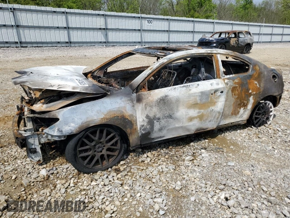 2005 Scion tC with VIN JTKDE177850056232, listed as a Copart auction lot 53975635 with Not Provided miles and Salvage Title. Bid and sale history available at DreamBid. Image 1.