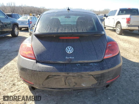2012 Volkswagen Beetle Turbo with VIN 3VWVA7AT0CM630605, listed as a Copart auction lot 46805855 with 152,366 mi miles and Salvage Title. Bid and sale history available at DreamBid. Image 6.