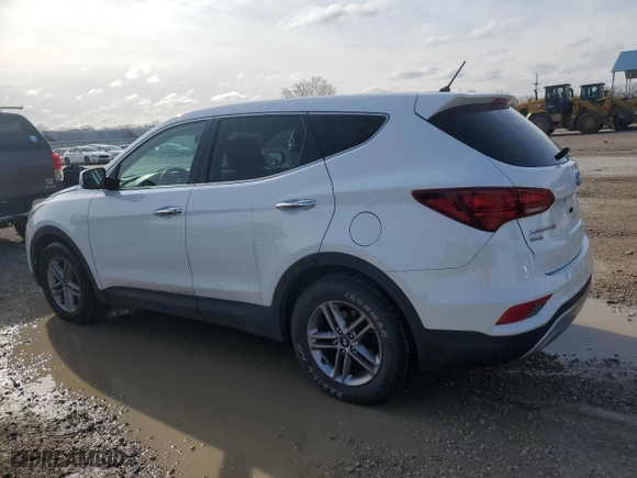 2018 Hyundai Santa Fe Sport 2.4L with VIN 5XYZTDLB8JG546222, listed as a Copart auction lot 51069415 with 111,033 mi miles and Clean Title. Bid and sale history available at carsss.com. Image 2.