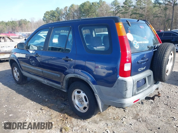 2002 Honda CR-V LX with VIN JHLRD68422C007140, listed as a IAAI auction lot 41093756 with 184,588 mi miles and . Bid and sale history available at carsss.com. Image 3.