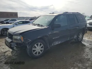 2002 Chevrolet TrailBlazer LS with VIN 1GNDS13S622482759, listed as a Copart auction lot 46681695 with 155,403 mi miles and Salvage Title. Bid and sale history available at DreamBid. Image 1.