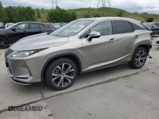 2022 Lexus RX 450h z VIN 2T2HGMDA0NC081356, wystawiony jako Copart lot #59229805 z przebiegiem 44 651 mil mil oraz Czysty tytuł • Clean title. Historia ofert i sprzedaży dostępna na DreamBid. Obrazek 1.