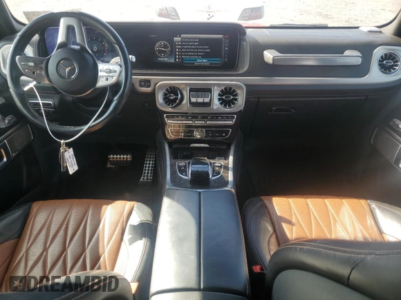 2020 Mercedes-Benz G 550 z VIN W1NYC6BJ1LX348980, wystawiony jako Copart lot #66028584 z przebiegiem 95 038 mil mil oraz Szkody całkowita. Historia ofert i sprzedaży dostępna na DreamBid. Obrazek 8.