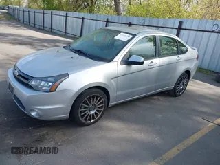 2011 Ford Focus SES with VIN 1FAHP3GN2BW180198, listed as a IAAI auction lot 42121335 with 162,826 mi miles. Bid and sale history available at carsss.com. Image 2.