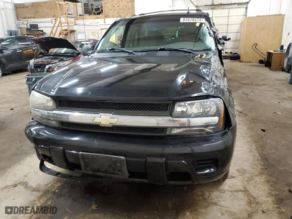 2006 Chevrolet TrailBlazer LT with VIN 1GNDT13S062359011, listed as a Copart auction lot 87078574 with NaN miles and Salvage Title. Bid and sale history available at carsss.com. Image 5.