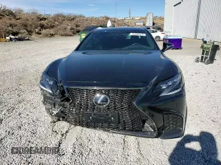 2019 Lexus LS 500 with VIN JTHC51FF2K5005916, listed as a Copart auction lot 45808375 with 13,326 mi miles and Salvage title. Bid and sale history available at DreamBid. Image 11.