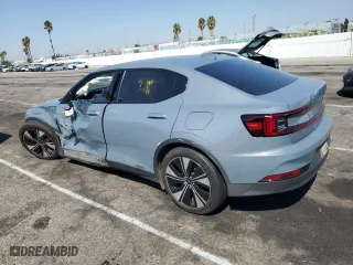 2023 Polestar 2 with VIN YSMEG3KA0PL141561, listed as a Copart auction lot 74127034 with 45,215 mi miles and Clean Title. Bid and sale history available at carsss.com. Image 2.