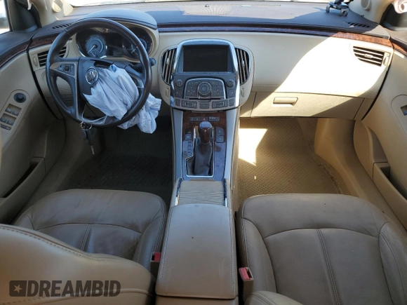 2013 Buick LaCrosse Leather with VIN 1G4GC5E3XDF335691, listed as a Copart auction lot 49724765 with 126,105 mi miles and Salvage Title. Bid and sale history available at carsss.com. Image 8.