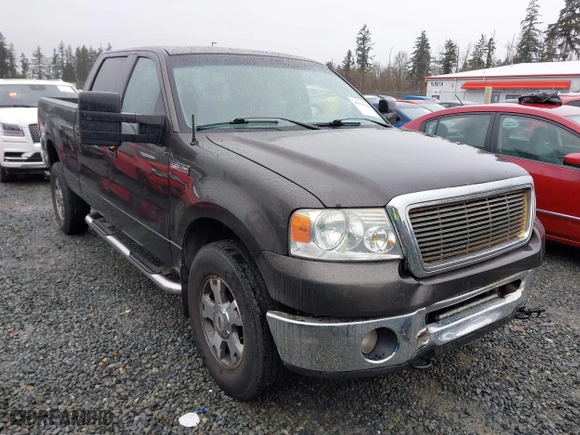 2007 Ford F-150 XLT with VIN 1FTPW14V27FA81339, listed as a IAAI auction lot 41594228 with 140,012 mi miles. Bid and sale history available at carsss.com. Image 1.