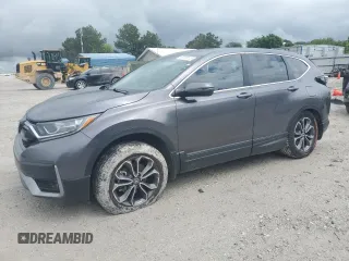 2020 Honda CR-V EX with VIN 2HKRW2H57LH675062, listed as a Copart auction lot 55798115 with 121,623 mi miles and Salvage title. Bid and sale history available at DreamBid. Image 1.