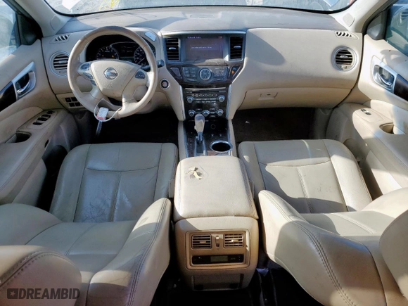 2014 Nissan Pathfinder Platinum with VIN 5N1AR2MN7EC625492, listed as a Copart auction lot 50311955 with 0 mi miles and Clean Title. Bid and sale history available at carsss.com. Image 8.