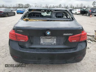 2018 BMW 3 Series 320i with VIN WBA8A9C5XJK622703, listed as a Copart auction lot 47660955 with 131,957 mi miles and Salvage Title. Bid and sale history available at carsss.com. Image 6.