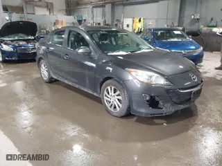 2011 Mazda Mazda3 s Sport with VIN JM1BL1U63B1475983, listed as a IAAI auction lot 41375920 with 166,364 mi miles. Bid and sale history available at carsss.com. Image 1.