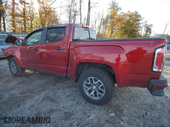 2021 GMC Canyon 4WD AT4 w/Cloth with VIN 1GTG6FEN4M1229155, listed as a Copart auction lot 74517743 with 31,314 mi miles and Salvage Title. Bid and sale history available at carsss.com. Image 2.