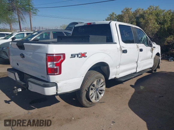2018 Ford F-150 XL с VIN 1FTEW1CPXJKE07509, выставлен на аукционе IAAI как лот 42462607 с пробегом 72 850 миль миль и . История ставок и продаж доступна на DreamBid. Изображение 4.