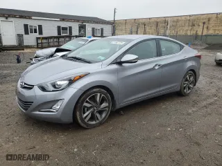 2015 Hyundai Elantra SE with VIN 5NPDH4AE9FH609773, listed as a Copart auction lot 51967725 with 31,962 mi miles and Salvage Title. Bid and sale history available at carsss.com. Image 1.