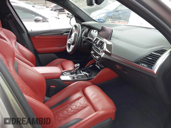2020 BMW X3 M Competition with VIN 5YMTS0C02LLT10003, listed as a IAAI auction lot 42291298 with 70,155 mi miles and . Bid and sale history available at DreamBid. Image 5.