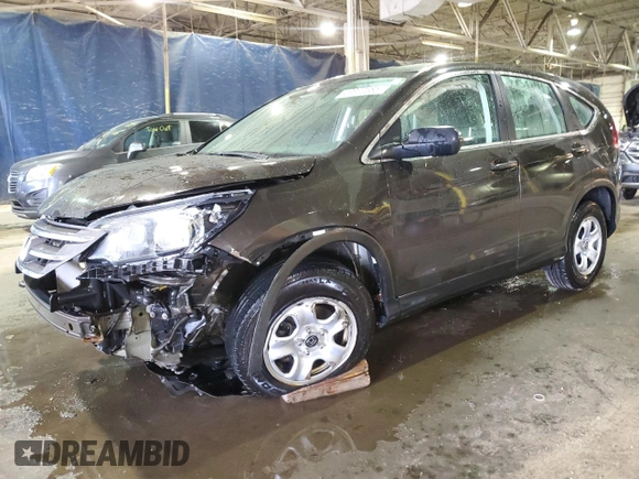 2014 Honda CR-V LX with VIN 2HKRM4H32EH644630, listed as a Copart auction lot 49809685 with 126,977 mi miles and Clean Title. Bid and sale history available at carsss.com. Image 1.