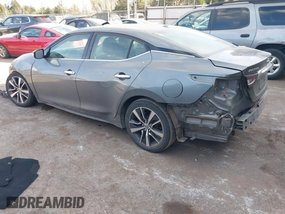 2020 Nissan Maxima SV with VIN 1N4AA6CV3LC371884, listed as a IAAI auction lot 41823571 with 83,441 mi miles and . Bid and sale history available at DreamBid. Image 3.
