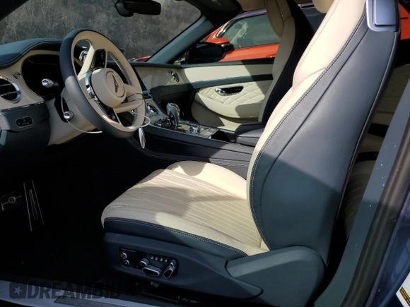 2024 Bentley Continental GT GT V8 with VIN SCBDG4ZG5RC015435, listed as a Copart auction lot 56555925 with Not Provided miles and Salvage Title. Bid and sale history available at DreamBid. Image 7.