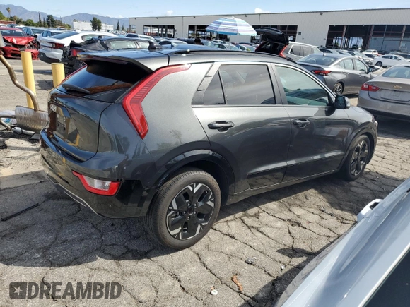 2023 Kia Niro EV Wind with VIN KNDCR3L16P5045630, listed as a Copart auction lot 51439095 with 51,784 mi miles and Clean Title. Bid and sale history available at carsss.com. Image 3.